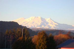 All upstairs units have a view of Mt Ruapehu